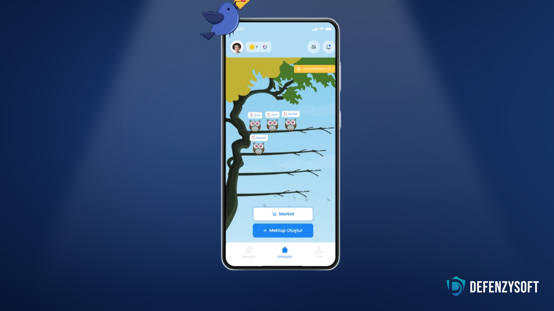 Letbird: Kanatlı Mektuplar